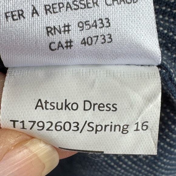 Toad&Co Atsuka Organic Cotton Dress Denim Women’s Size Medium - Picture 14 of 14